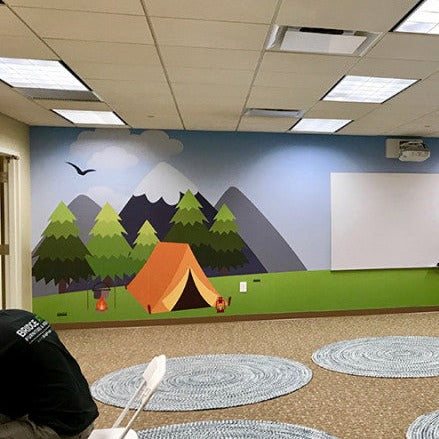 Epic Distribution | GF 234 GraphiTex White Polyester Wall Fabric Repositionable Adhesive by General Formulations