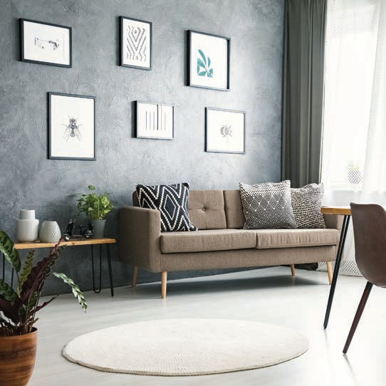 Epic Distribution | GF 263HTR WallMark Stucco Matte White Vinyl High-Tack Removable Wall Adhesive by General Formulations