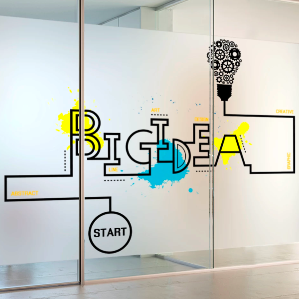 Epic Distribution | GF 790AE Print-N-Privacy Glass Etched Air Egress Vinyl by General Formulations