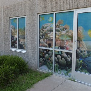Epic Distribution | UltraVision Window Perf 60/40 UV Window Film by UltraFlex