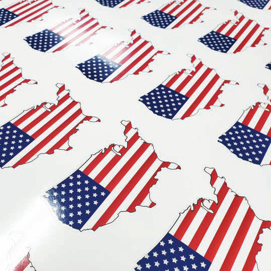 Epic Distribution | GF 203 Gloss White Permanent Vinyl Adhesive by General Formulations