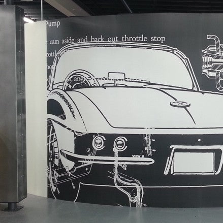 Epic Distribution | GF 234 GraphiTex White Polyester Wall Fabric Repositionable Adhesive by General Formulations