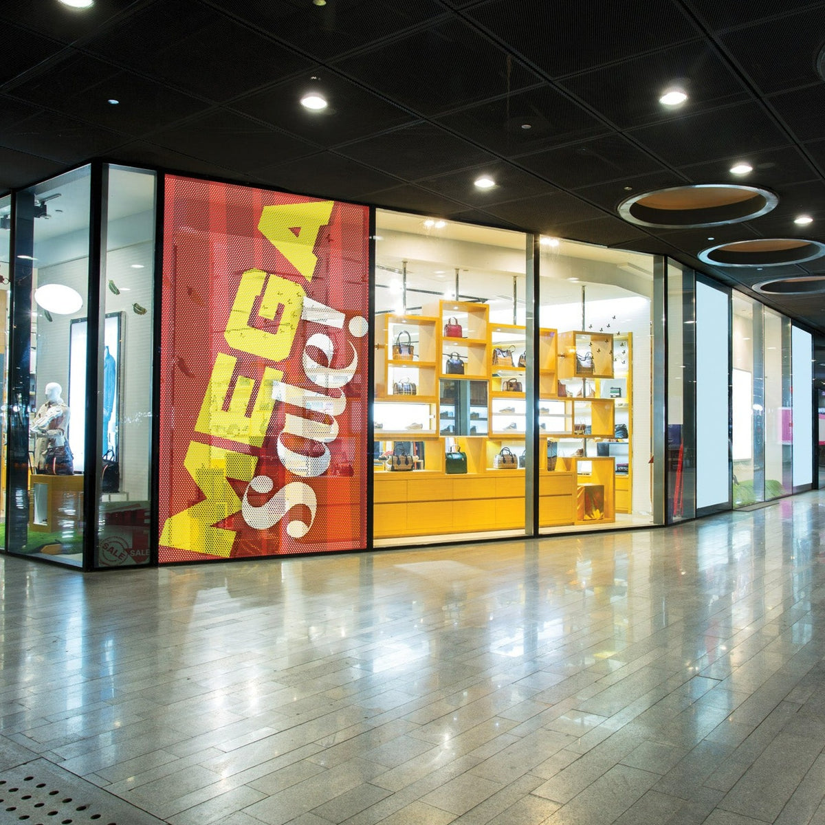 Micro Flim Window UltraVision Micro-Perf 60/40 Window Film by UltraFlex – epic distribution